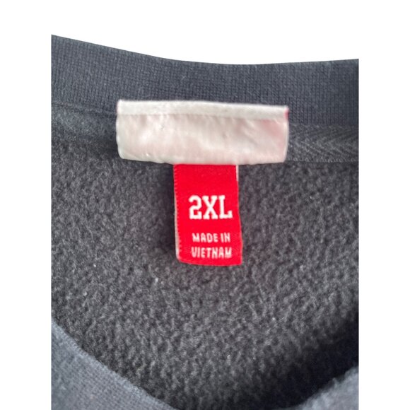 Mitchell & Ness Seattle Sounders FC Black Graphic Sweatshirt 2XL Cotton Blend - Picture 4 of 9